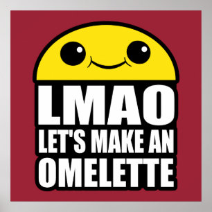 Poster Vamos Fazer uma Omelet
