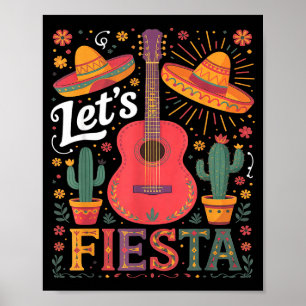 Poster Vamos fiar cinco de maio turma mexicana eu
