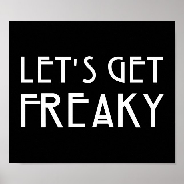 Poster Vamos Ficar Freaky (Frente)