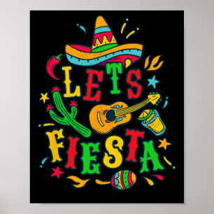 Poster Vamos Fiesta Cinco De Mayo - Festival do México