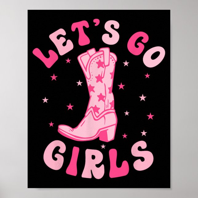 Poster Vamos Go Girls Bridesmaid Squad Nashville Ba (Frente)