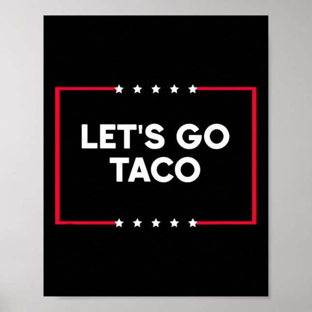 Poster Vamos Go Taco 7 (Frente)