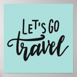 Póster Vamos Go Viagem
