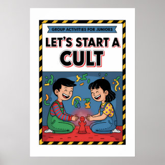 Poster Vamos Iniciar Um Clube de Culto