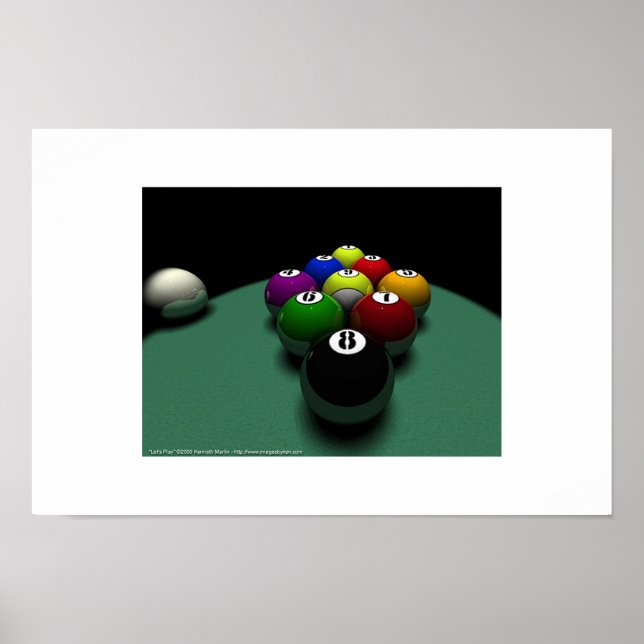 Póster Vamos Jogar (Frente)