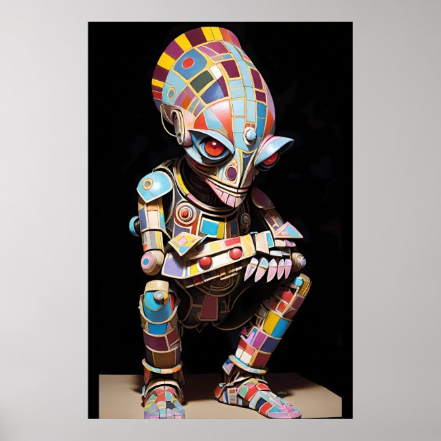 Poster Vamos Mantenha-se em nossos conchas Ken Gage Sci-F (Frente)