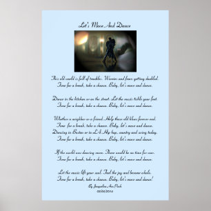 Poster Vamos Mover E Dançar