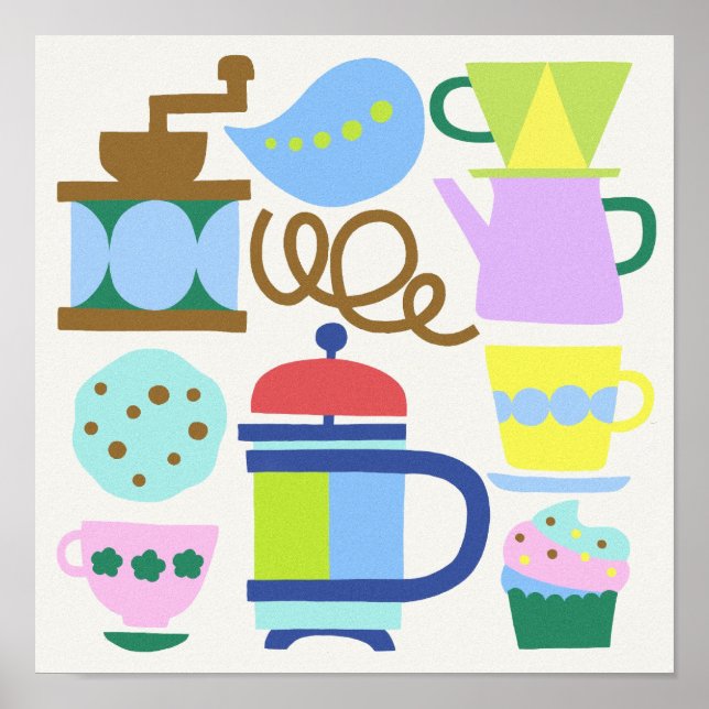 POSTER VAMOS NOS ENCONTRAR COM CAFÉ (Frente)