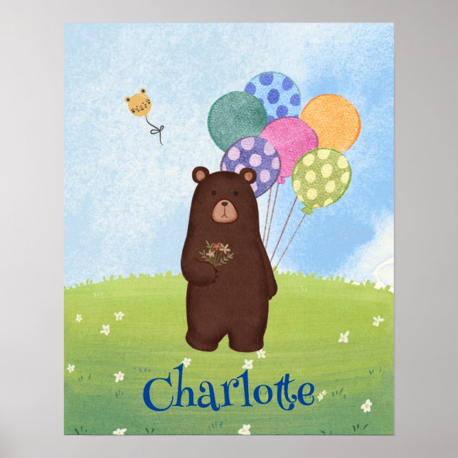 Poster Vamos para o Urso da Festa (Frente)