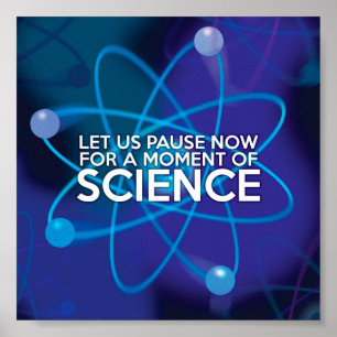 POSTER VAMOS PAUSAR AGORA POR UM MOMENTO DE CIÊNCIA