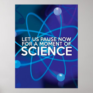 POSTER VAMOS PAUSAR AGORA POR UM MOMENTO DE CIÊNCIA