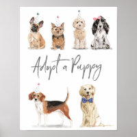 Vamos Pawty Adota Um Sinal De Puppy