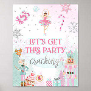 Poster Vamos Pega Festa Cracking Nutcracker Ballerina Gir