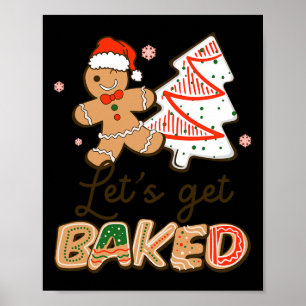 Poster Vamos Pegar Biscoito Frio De Natal