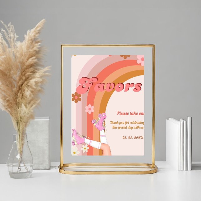 Poster Vamos Roll Retro Cilindro do entalhe Skate Favorit (Criador carregado)