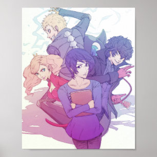 Poster Vamos Salve Yusuke! Design Persona 5
