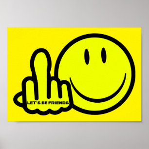 Póster Vamos Ser Amigos