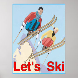 Póster Vamos Ski