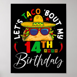 Poster Vamos Taco Sobre O Meu Aniversário De 14 México 5