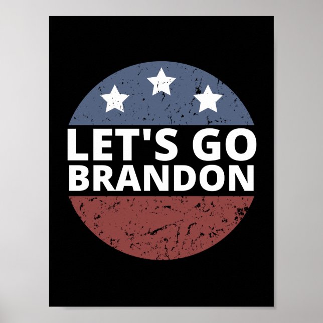 Poster vamos vai brandon (Frente)