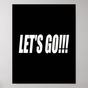 Poster Vamos, Vamos!!! Inspiração de Motivação