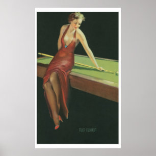 Póster Vamp de dois coxins