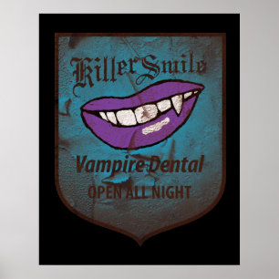 Póster Vampire Dental