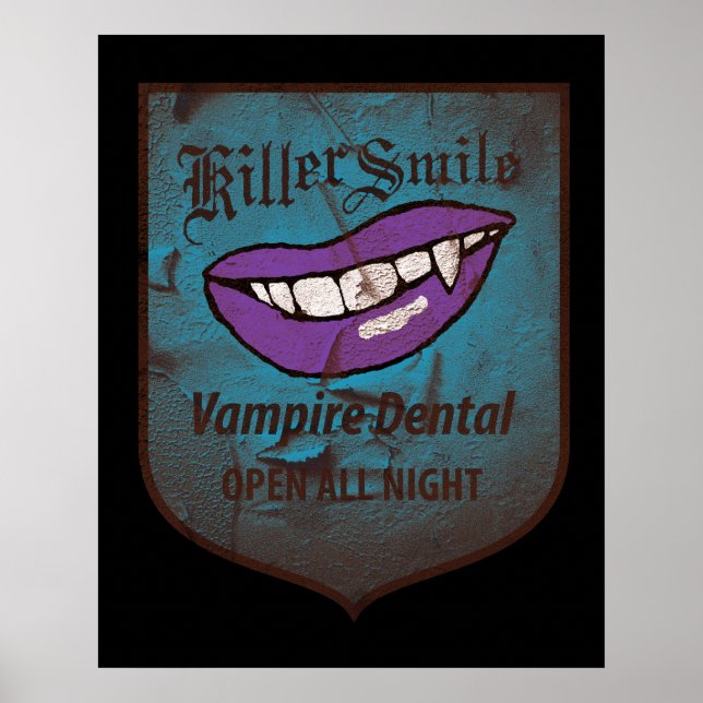 Póster Vampire Dental (Frente)