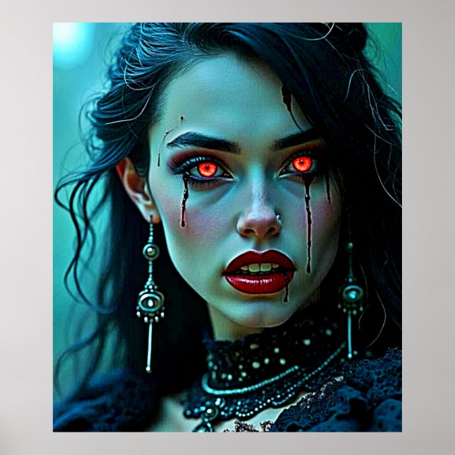Poster Vampire Queen: Dark Allure Art (Frente)