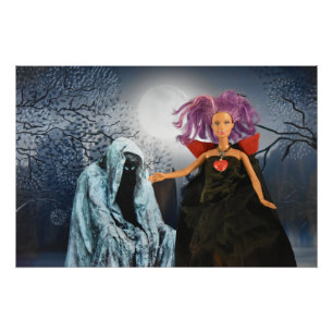 Póster Vampiro encontrando amigos