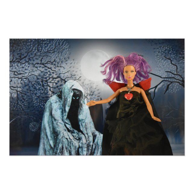 Póster Vampiro encontrando amigos (Frente)