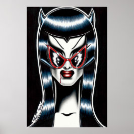 Poster Vampiro na praia