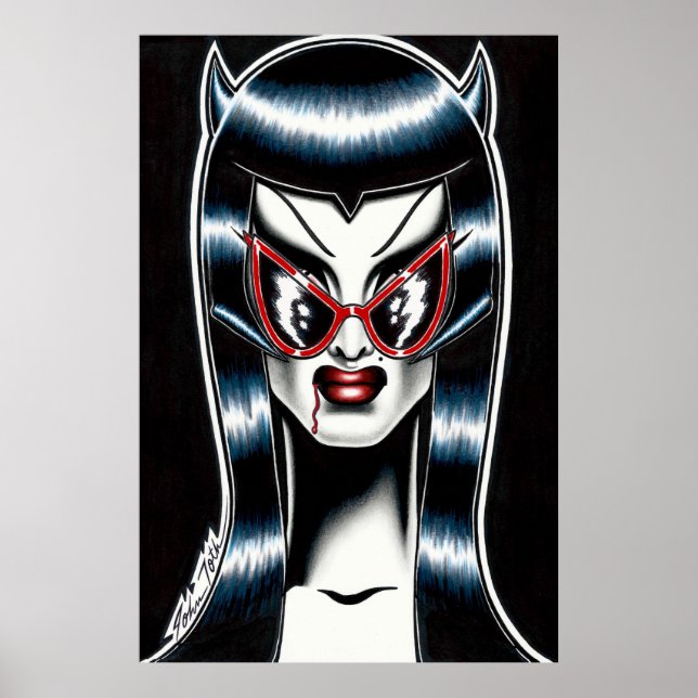 Poster Vampiro na praia (Frente)