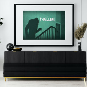 Poster Vampiro Nosferatu Terror Verde Thriller
