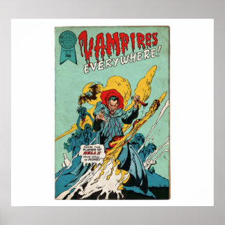 Poster Vampiros em qualquer lugar
