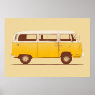 Poster Van amarelo Florent Bodart