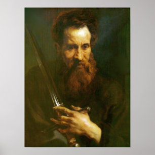 Poster Van Dyck - Apóstle Paul