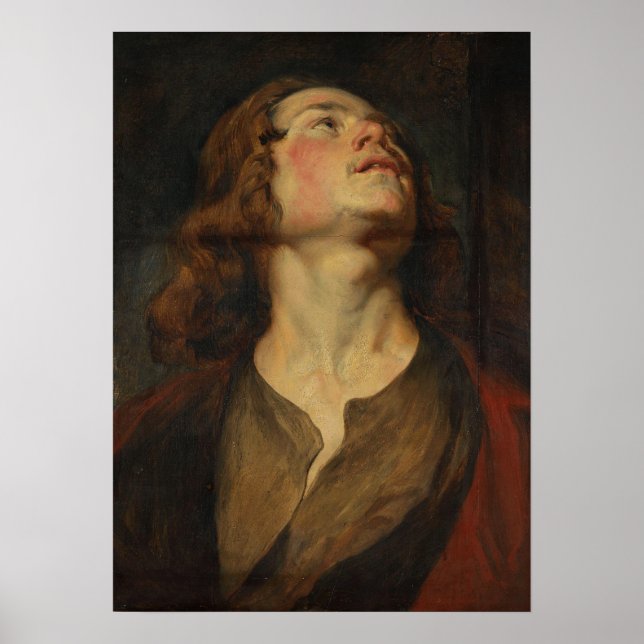 Poster Van Dyck - Cabeça de São João (Frente)