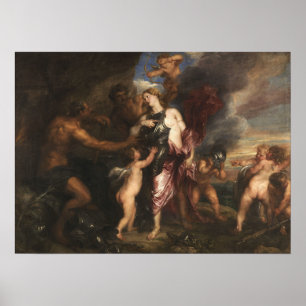 Poster Van Dyck - Eles Recebem Nova Armadura Por Aquiles.