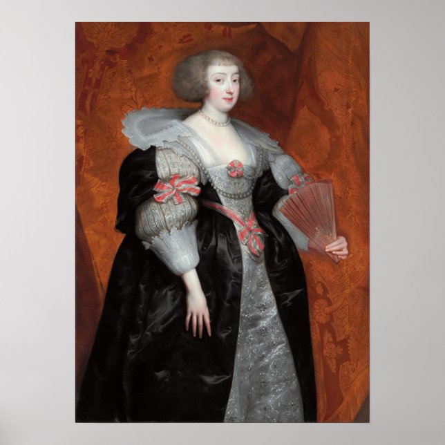 Poster Van Dyck - Marguerite De Lorraine (Frente)