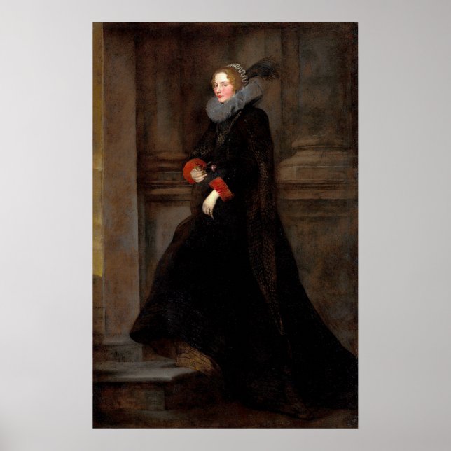 Poster Van Dyck - Marquesa Geronima Spinola (Frente)