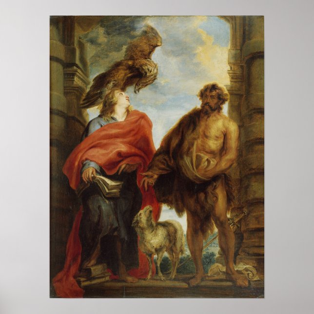 Poster Van Dyck - Os Santos Johns (Frente)