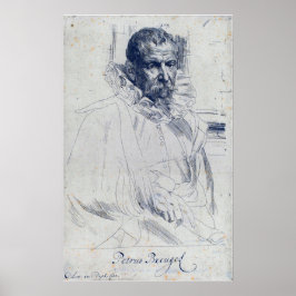 Poster Van Dyck - Pieter Bruegel O Jovem