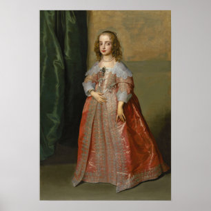 Poster Van Dyck - Princesa Mary Filha Do Rei Charles...