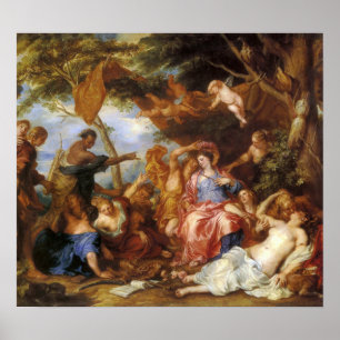 Poster Van Dyck - Raça De Beijos Amarelos E Aromas