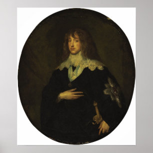 Poster Van Dyck - Retrato De Charles Louis Elector Pala..