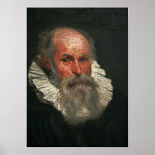 Poster Van Dyck - Retrato de Homem Idoso