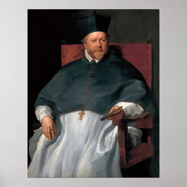 Poster Van Dyck - Retrato de Jan Van Malderen (Frente)