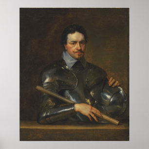 Poster Van Dyck - Retrato De Thomas Wentworth 1rua Earl..