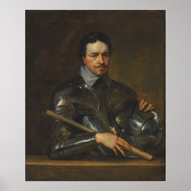 Poster Van Dyck - Retrato De Thomas Wentworth 1rua Earl.. (Frente)